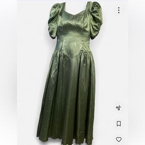 JCPenney Elegant Green Formal Dress